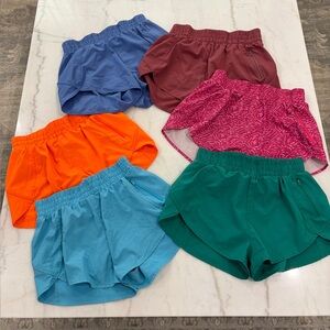 Lot of 6 BMJL Amazon Brand Running Shorts medium